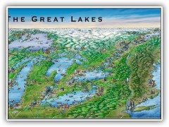The Great Lakes Map - 2005