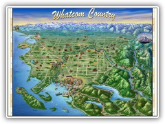 Whatcom Country Farm Map - 2009
